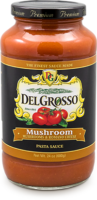 DelGrosso Mushroom All Natural Pasta Sauce