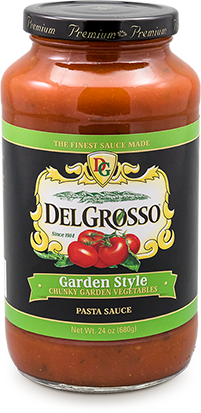 DelGrosso Garden Style All Natural Pasta Sauce