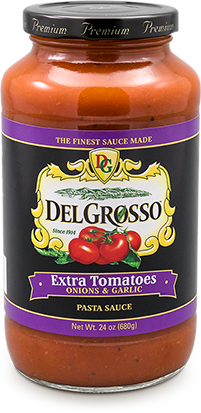 DelGrosso Extra Tomatoes All Natural Pasta Sauce