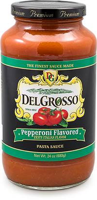 DelGrosso Pepperoni Flavored All Natural Pasta Sauce