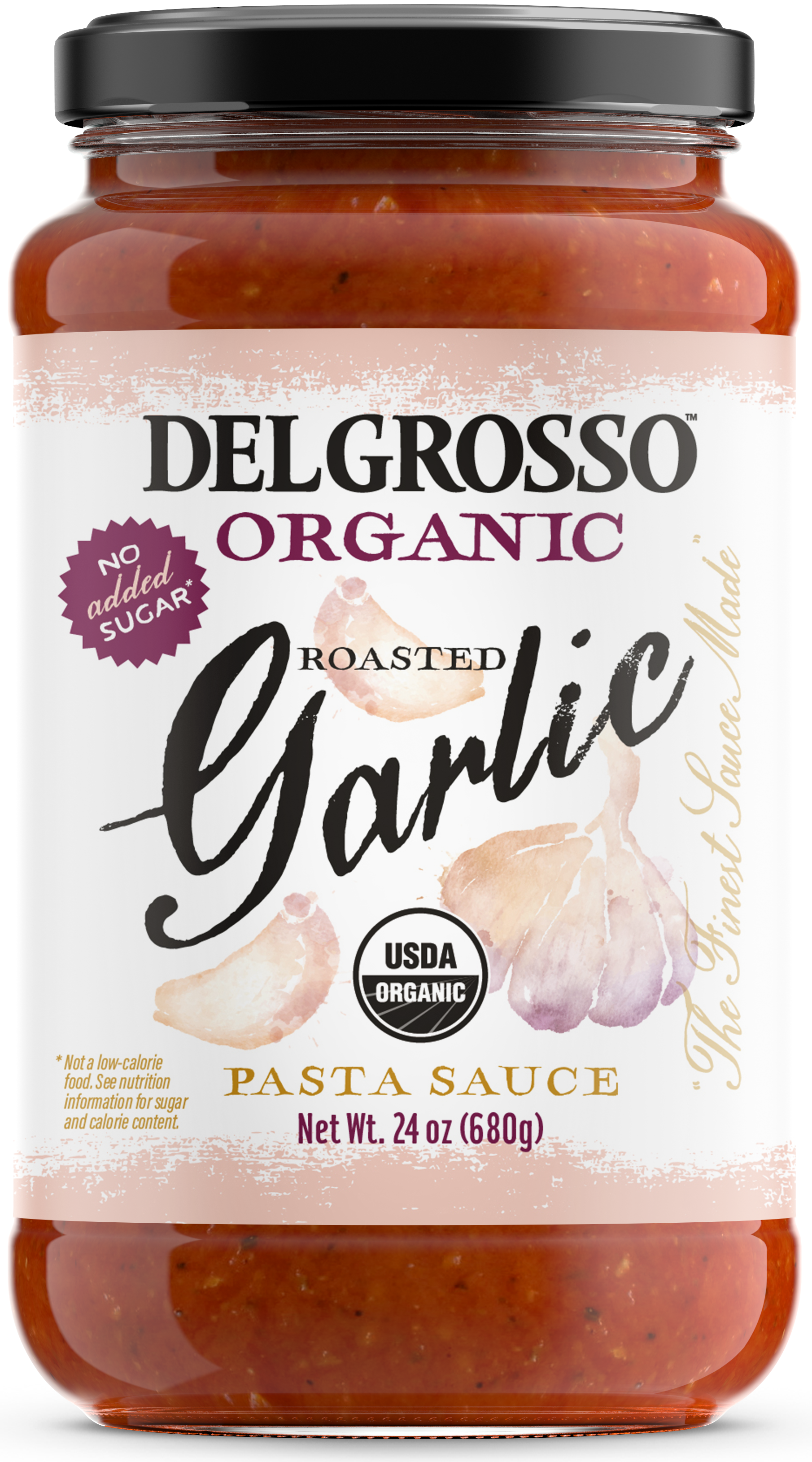 DelGrosso Organic Roasted Garlic Pasta Sauce