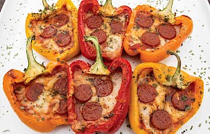 Pepperoni Pizza Peppers