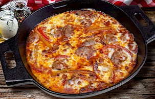 Cheesy Sausage Skillet